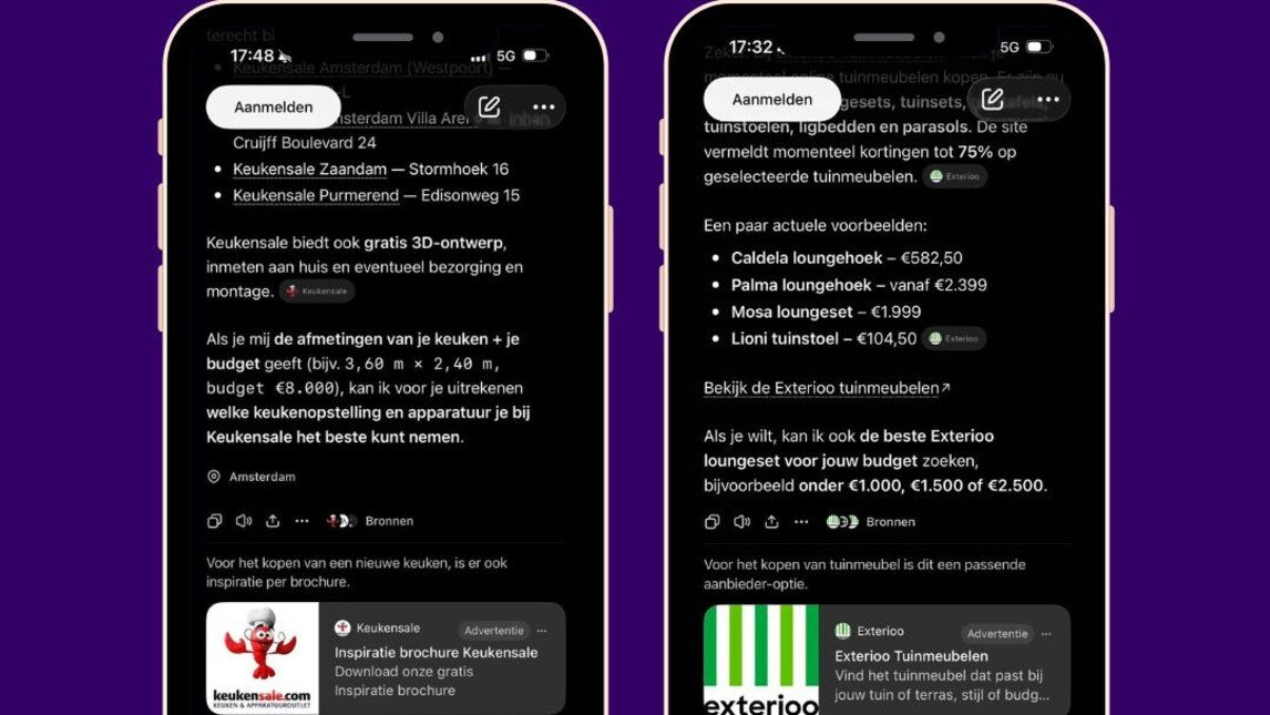 Chat GPT advertising